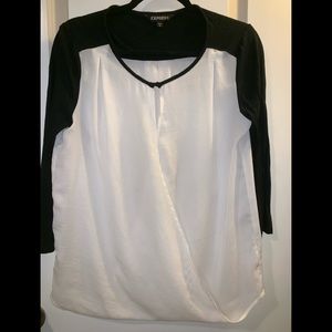 Express keyhole blouse